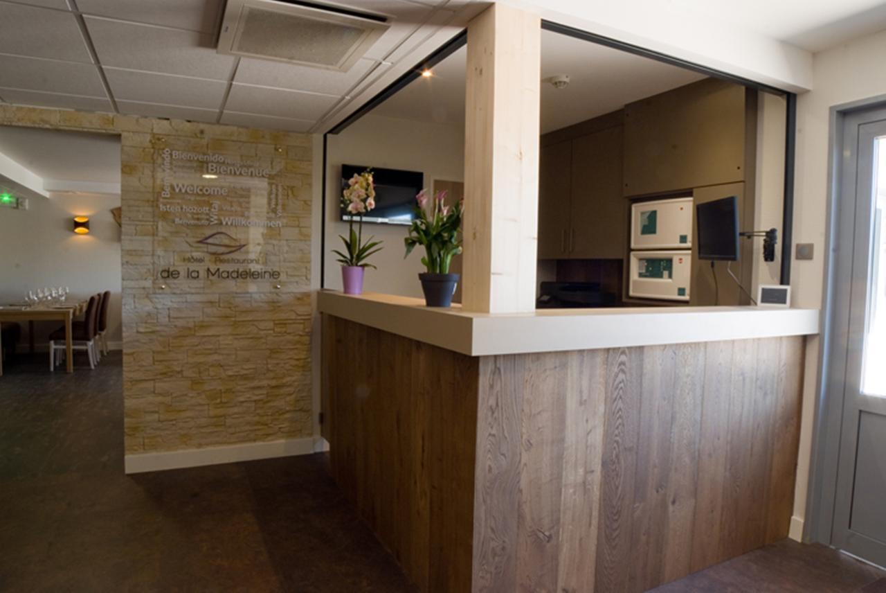 Logis Hotel Restaurant De La Madeleine Commercy ภายนอก รูปภาพ